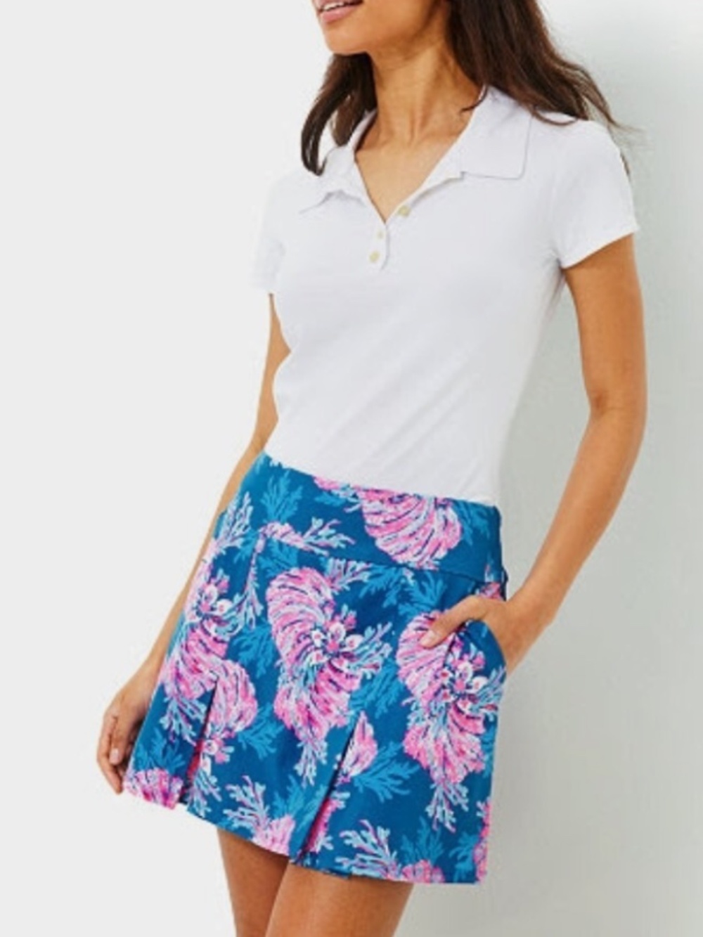 Lilly Pulitzer Luxletic Shasta Skort  Size 14 EUC